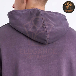 OEM/ODM hombres sudaderas con capucha moda Casual sudaderas con capucha diseño personalizado impreso ácido lavado pulóver sudaderas con capucha para venta al por mayor - Product Image 5