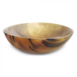 Bol à salade de fruits en corne de buffle écologique moderne, poli, décoratif, pour servir et mélanger, pour les fêtes, style moderne écologique - Product Image 4