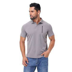 Polo d'affaires haut de gamme personnalisé en usine, le logo peut être personnalisé à la demande, adapté aux occasions d'affaires et décontractées - Product Image 5