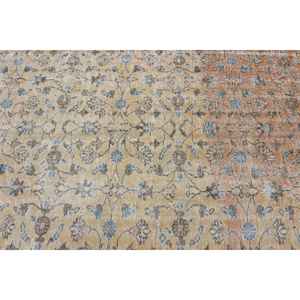 Alfombra Vintage de 4.2x7.9 pies (129x240 cm), Alfombra Persa Turca Marrón - Product Image 5