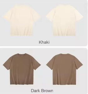 Ensemble deux pièces décontracté d'été pour homme, coupe ample, respirant, en tricot élasthanne/polyester, t-shirt uni et short - Product Image 4