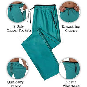 Pantalones de chándal de entrenamiento de cintura media ligeros para hombre más vendidos, personalizables, transpirables, de secado rápido, de alta calidad - Product Image 6