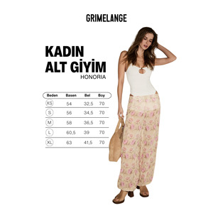 GRIMELANGE HONORIA Pantalon Harem pour femme avec taille et poignets élastiqués, short intégré - Product Image 6