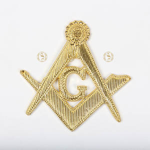 Insignias de Cuello para Oficiales de la Logia |   Joyería Masónica del Reino Unido, Hecha a Medida en Metal con Cuentas - Product Image 1