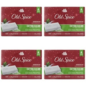Jabón en Barra Old Spice para Hombre, Aroma a Palmera, Limpieza Extra Profunda, 3.17 OZ, 16 Barras - Product Image 1