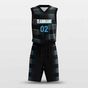 Nouveau Sportswear Basketball Uniforme avec Logo Personnalisé Imprimé Qualité Premium Dernier Style Uniforme Entièrement Personnalisé - Product Image 3