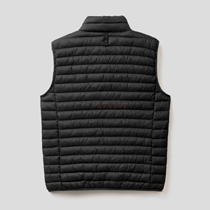 2025 Custom Logo Sleeveless Winter <b>Heated</b> <b>Vest</b> Popular Wool Nylon Puffer <b>Vest</b> Hood Embroidery OEM Service Cotton Outdoor Sport - Product Image 4