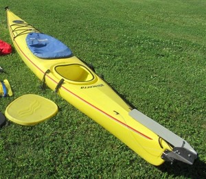 Aquaterra Spectrum Sea K a y a K 15 wRudder Spray Skirt Casco Nuevo - Product Image 1