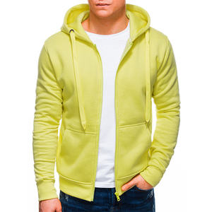 Venta al por mayor personalizado hombres cremallera sudaderas con capucha de gran tamaño elegante moda cómoda Casual prendas de vestir exteriores de uso diario de gran tamaño - Product Image 2