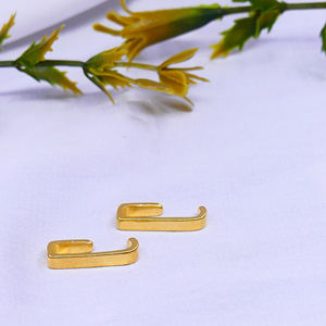 Attractive Gold Plating <b>Sterling</b> <b>Silver</b> 925 Daily Wear Elegant Wholesale Jewelry Supplier <b>Women</b> Wear <b>Earrings</b> - Product Image 4