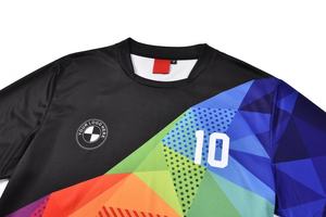 Uniforme de rugby américain à sublimation personnalisée pour hommes maillot de sport d'entraînement à manches courtes respirant ensemble uni et vierge pour personnalisation - Product Image 3