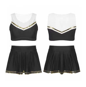 Uniforme de Animadoras Personalizado, Ajuste Cómodo, Tela Transpirable, Diseñado para Prácticas, Eventos, Juegos y Actuaciones - Product Image 5