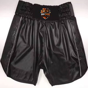 Shorts de kickboxing en polyester légers et écologiques, nouvelle génération, construction durable, coupe confortable pour les entraînements de sparring - Product Image 1
