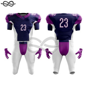 Color personalizado uniforme de fútbol americano de buena calidad uniforme de fútbol americano de Calidad única al por mayor de fútbol personalizado - Product Image 1