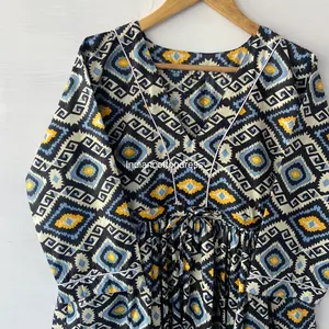 Robes d'été pour femmes, légères, respirantes, en coton, élégantes, confortables, parfaites pour les sorties décontractées, les journées ensoleillées et le port quotidien - Product Image 4