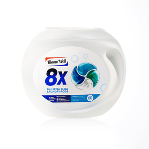 Disponibili 60 Capsule di Detersivo Ecologico Usa e Getta, Profumo di Limone, per Bucato 4-in-1, Pulizia Profonda e Ammorbidente - Product Image 1
