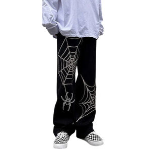 Pantalon de survêtement unisexe baggy pour un usage quotidien mélange de coton respirant meilleur produit de qualité hommes portent un pantalon - Product Image 3