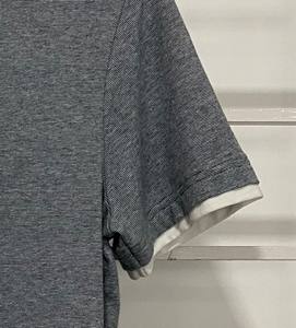 T-shirt à manches courtes personnalisé pour hommes, tenue décontractée 100% coton, imprimé en jersey mélangé uni, coupe régulière de BD - Product Image 5