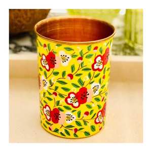 Vaso inteligente de artesanías más vendido, exportador indio de cobre potable con alta calidad - Product Image 2