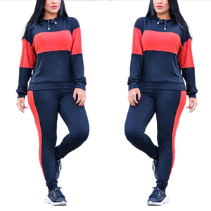 High Quality Custom Womens <b>Tracksuit</b> Set <b>Plain</b> <b>Tracksuit</b> 2pcs <b>Tracksuit</b> - Product Image 4