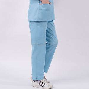 Los uniformes médicos de satén para enfermería para mujer más vendidos, uniformes médicos cortos de rayón, poliéster, Spandex, algodón, uniformes médicos de seda - Product Image 3