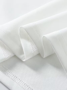 <b>Men's</b> Black & White Color Block <b>T</b>-<b>Shirt</b> Contrast Tee Round Neck for Casual & Formal Outfits Breathable Everyday <b>Summer</b> <b>Shirt</b> - Product Image 5