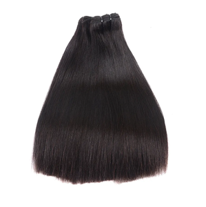 Extensions de cheveux Remy naturelles de luxe bonne qualité 2025 cheveux raides en vrac distributeurs d'extensions de cheveux de luxe en gros - Product Image 1