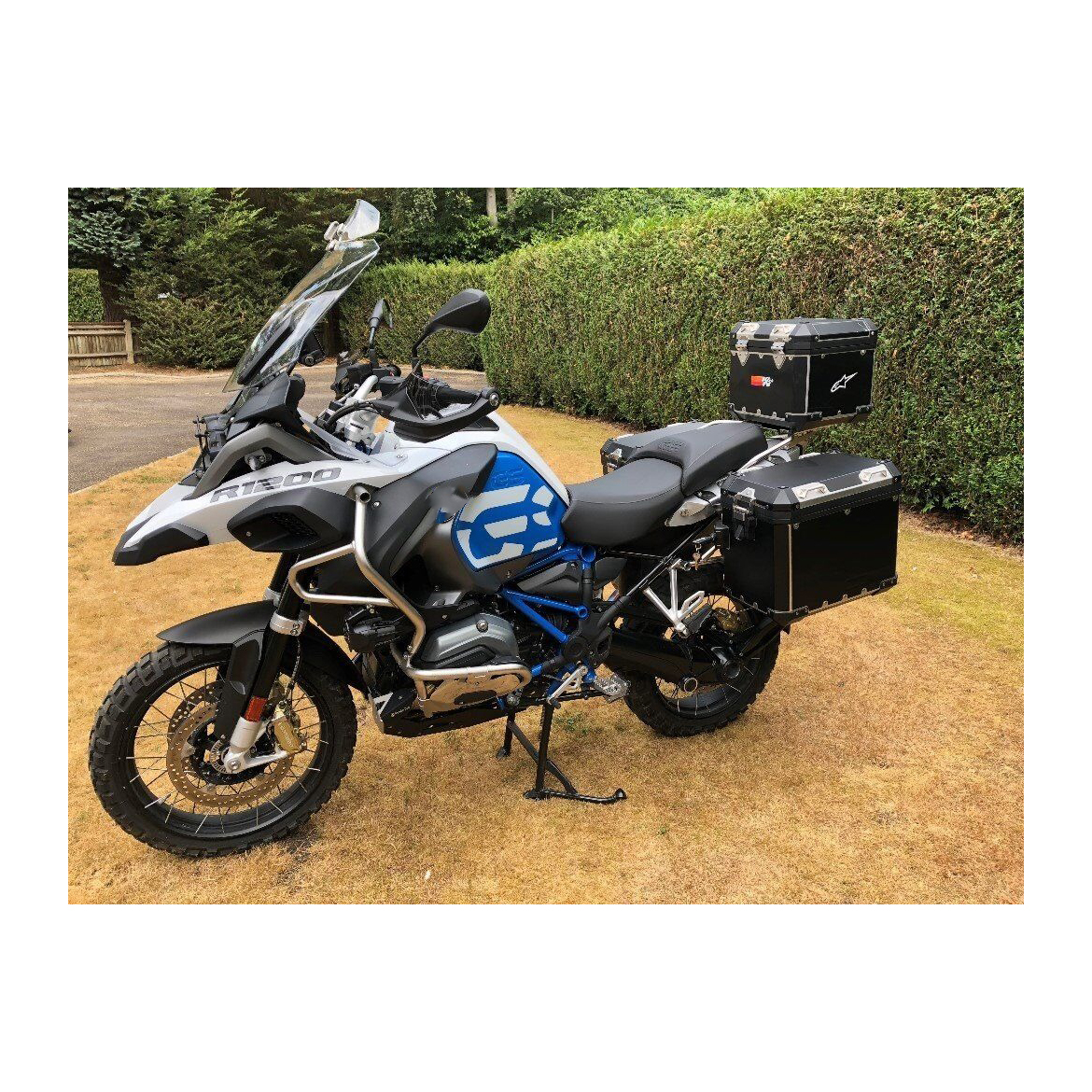 Отлично используемые мотоциклы, непосредственно производимые заводом Bmw gs 1200 (2018-2024) черного цвета металлик с мощными двигателями