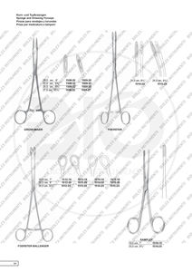 Fórceps de esponja Bozemann de alta calidad, base de instrumentos quirúrgicos, Foerster fórceps de esponja, mandíbulas dentadas rectas quirúrgicas - Product Image 4