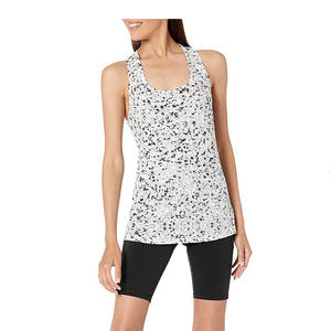 Venta al por mayor de las mujeres de alta calidad gimnasio músculo camisetas sin mangas suave estiramiento Fitness camiseta interior cómoda para mujer - Product Image 4