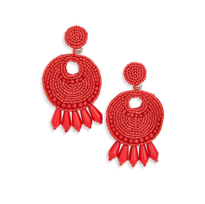 Elegant Customized Seed Beads Beaded <b>Earrings</b> Unique Modern Summer Style Embroidery <b>Fashion</b> <b>Drop</b> <b>Earrings</b> - Product Image 5