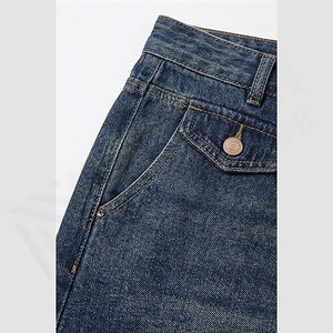 Pantalones Vaqueros de Mezclilla para Hombre 2025, Pantalones Ajustados, Vaqueros Ajustados para Hombre, Venta al por Mayor de Fábrica, Transpirables, Rectos, Servicio OEM - Product Image 5