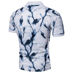 Camiseta Polo de sublimación para hombre con logotipo personalizado Camisetas Polo de hombre de diseño de calidad superior con logotipo personalizado - Product Image 2