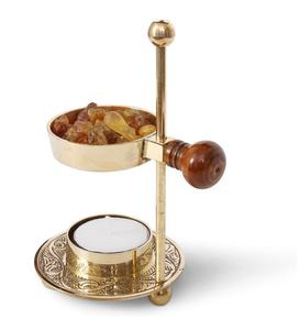 Modern Design New Style Metal Brass Incense <b>Oil</b> <b>Burner</b> Golden Finished <b>Fragrance</b> <b>Oil</b> Diffuser Customized Size. - Product Image 5