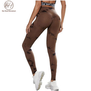 High Quality Women's Fitness <b>Leggings</b> New Style Slim-Fitting Compression <b>Knitted</b> Clothing High Waist Cheap Sublimated <b>Leggings</b> - Product Image 5