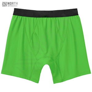 High Quality Premium <b>Men's</b> <b>Boxer</b> Underwear Comfortable Wholesale Customized Logo <b>Bamboo</b> Fiber High-rise Breathable Knitted <b>Men</b> - Product Image 5