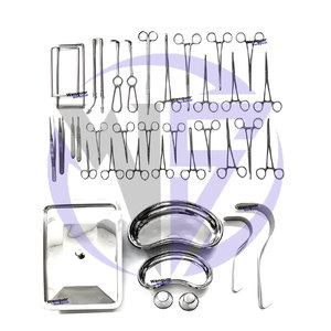 Juego de Instrumentos Médicos de Cirugía General para Apendicectomía y Hernia, 38 Piezas, Acero Inoxidable, Juego Completo al por Mayor - Product Image 2