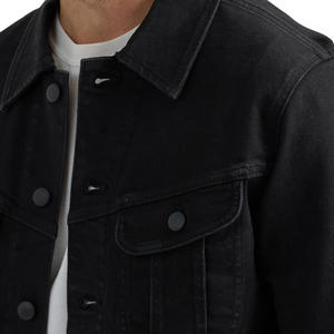 Veste en jean à manches longues de haute qualité pour homme avec revers Style décontracté pour l'hiver et le printemps Porter une veste confortable et respirante - Product Image 5