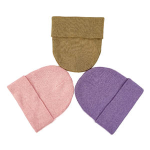 Stylish Unisex Winter <b>Beanie</b> Hats 100% <b>Wool</b> Soft Acrylic Cotton High Quality Windproof Warm Cap Fashionable <b>Beanies</b> - Product Image 3