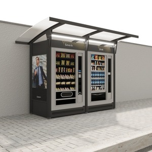 ตู้โลหะแผ่นสำหรับตู้จำหน่ายขนม/ตู้จำหน่ายกาแฟ/ตู้จำหน่ายแบบคอมโบ - Product Image 2