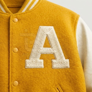 Fall Winter Wear Quick Dry Men Embroidered <b>Letterman</b> <b>Jacket</b> Best Quality Custom Made Men Embroidered <b>Letterman</b> <b>Jacket</b> - Product Image 3