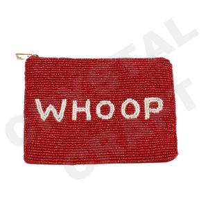 Chill Mini Coin Pouch Cartera con cuentas de semillas personalizada Hermoso regalo de mamá-Diseño de corazones para niñas - Product Image 3