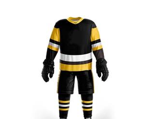Uniforme de hockey sur glace pour hommes de qualité supérieure, dernier style, prix abordable, vente chaude, uniforme de hockey sur glace léger - Product Image 1