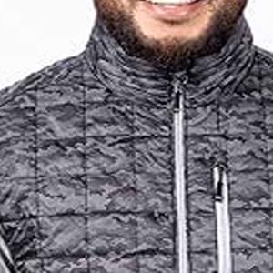 100% polyester Shell noir hiver chaud bulle vestes hommes doudoune à capuche doudoune téléchargée par robe de sport - Product Image 5