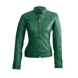 Nueva llegada impermeable mujeres chaquetas de cuero superventas chaqueta de cuero bajo Moq chaquetas de cuero - Product Image 1