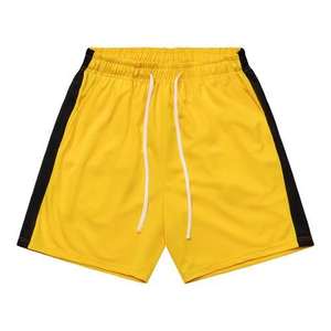 Shorts d'entraînement athlétiques pour hommes, taille élastique, légers, respirants, en maille, séchage rapide, vêtements de sport en polyester, service OEM - Product Image 2