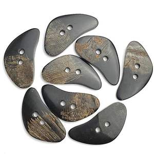 Corne de boeuf faite à la main corne de buffle naturelle bascule boutons pour les ventes vestes et chandails authentiques faits à la main blazer et vêtements - Product Image 3