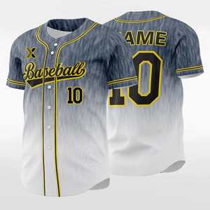 Men's Spandex <b>Baseball</b> Jersey - Consistent Sizing & Breathable, Custom OEM Wholesale - Product Image 1