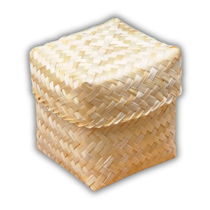 CESTAS DE BAMBÚ Tejidas Sostenibles Estilo Rústico para Embalaje de Regalos y Decoración de Temporada para Invitados de Bodas y Eventos - Product Image 1