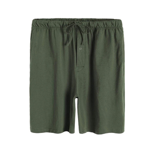 Ensembles courts pour hommes tenue deux pièces ensemble court chemise et short pour hommes ensemble de pyjamas avec poches au genou couleur contrastée court athlétique - Product Image 3